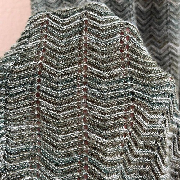 Fairycore Whimsical Y2K Sweater Project Sage Green Knit Mini Tank Dress Sz S