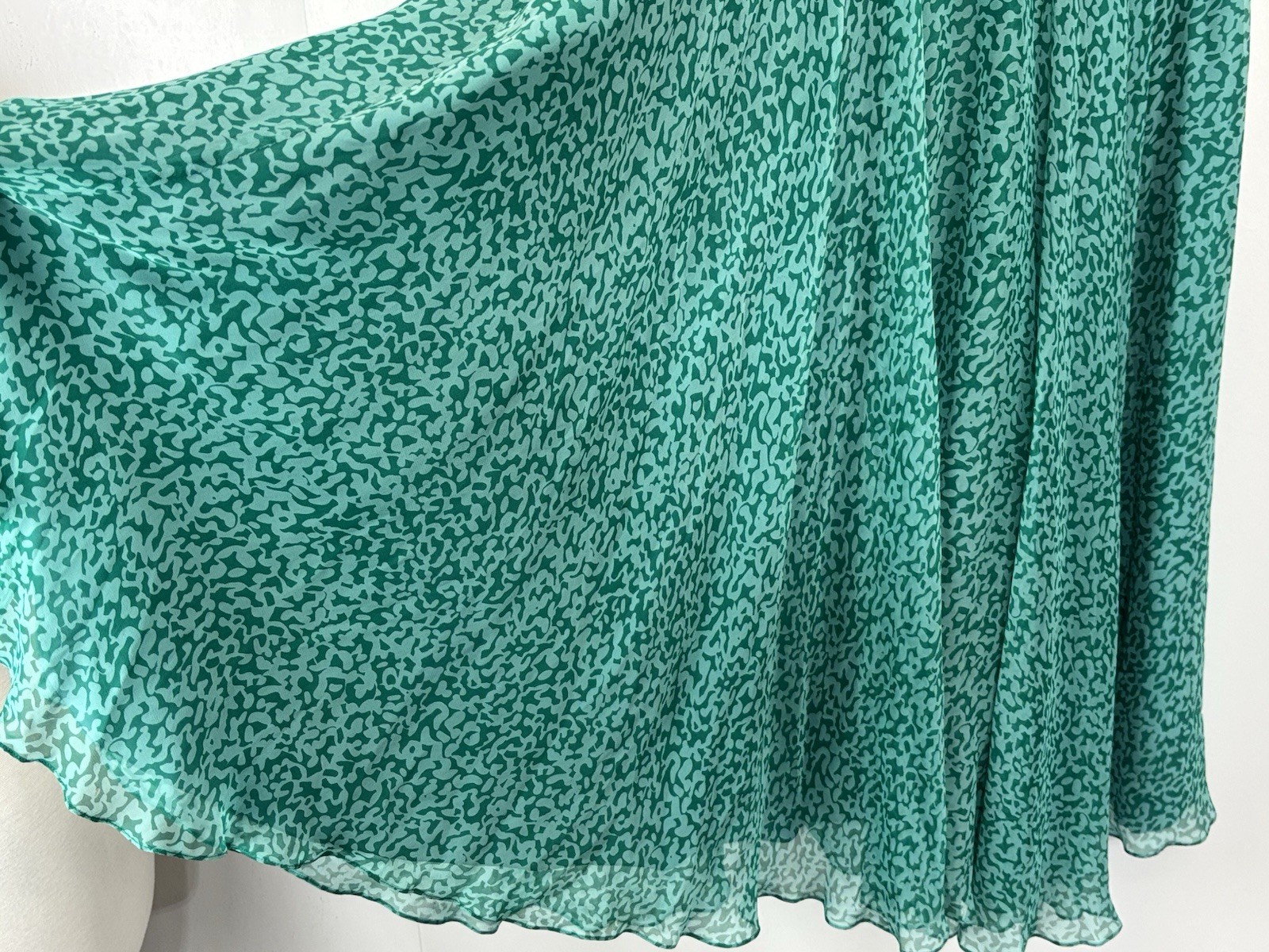 Vtg Rickie Freeman For Teri Jon 3 Pc Midi Skirt Set 8 Silk Quilted Jacket Scarf