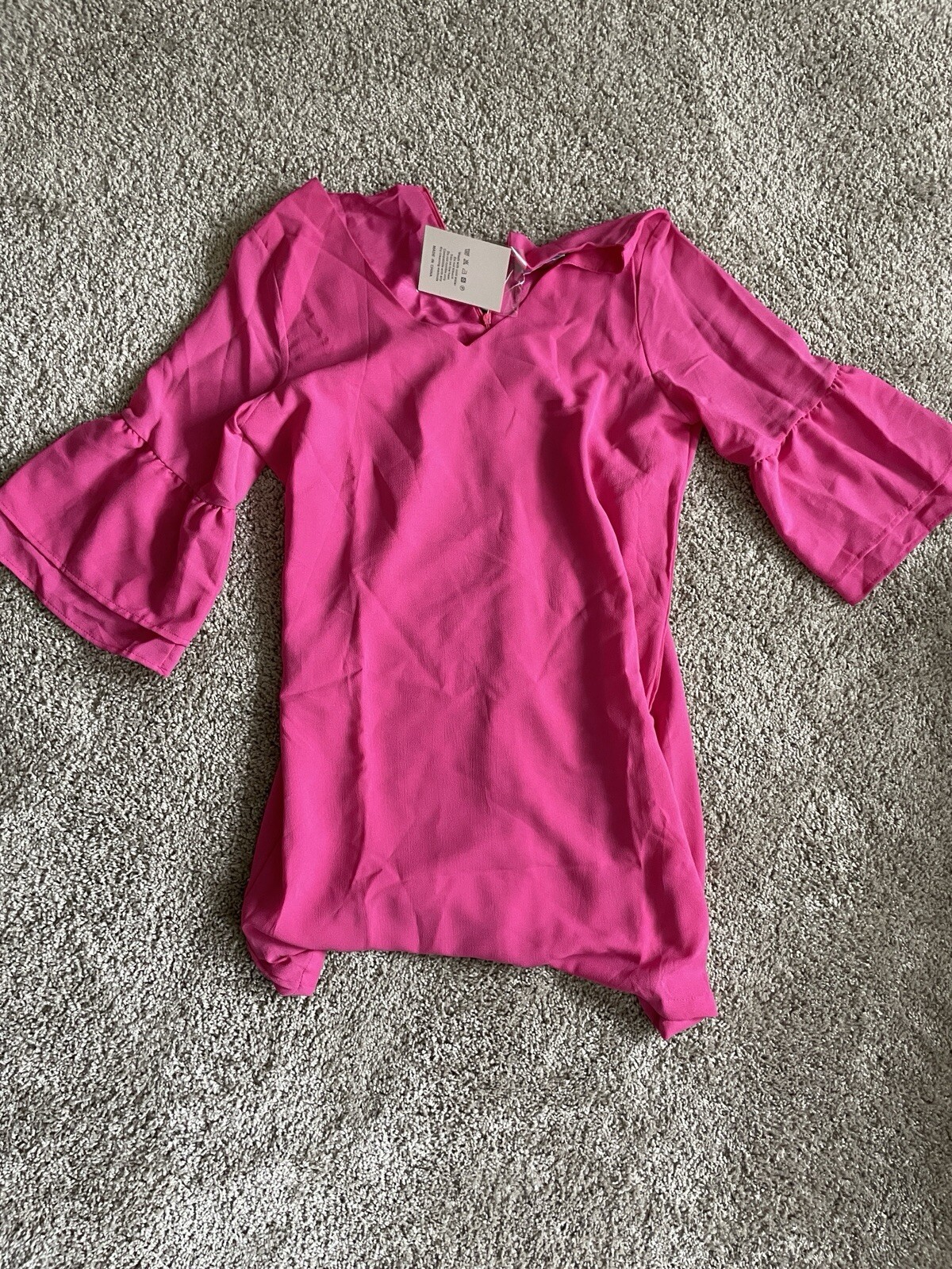 Belongsci Pink Woman’s Top