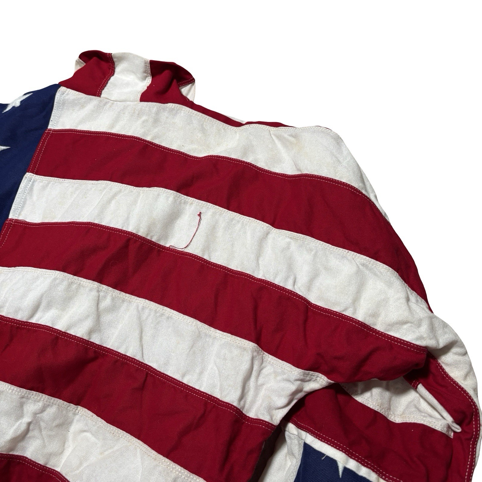 Vintage 90s Limited Edition LTD “The Flag” United States Flag AOP Jacket M 25×24