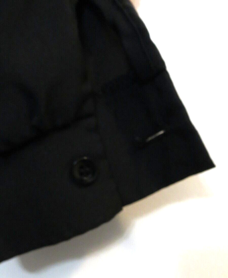 Vintage Bradley Ltd Shirt Womens Medium/Large Black Red Button Up Long Sleeve