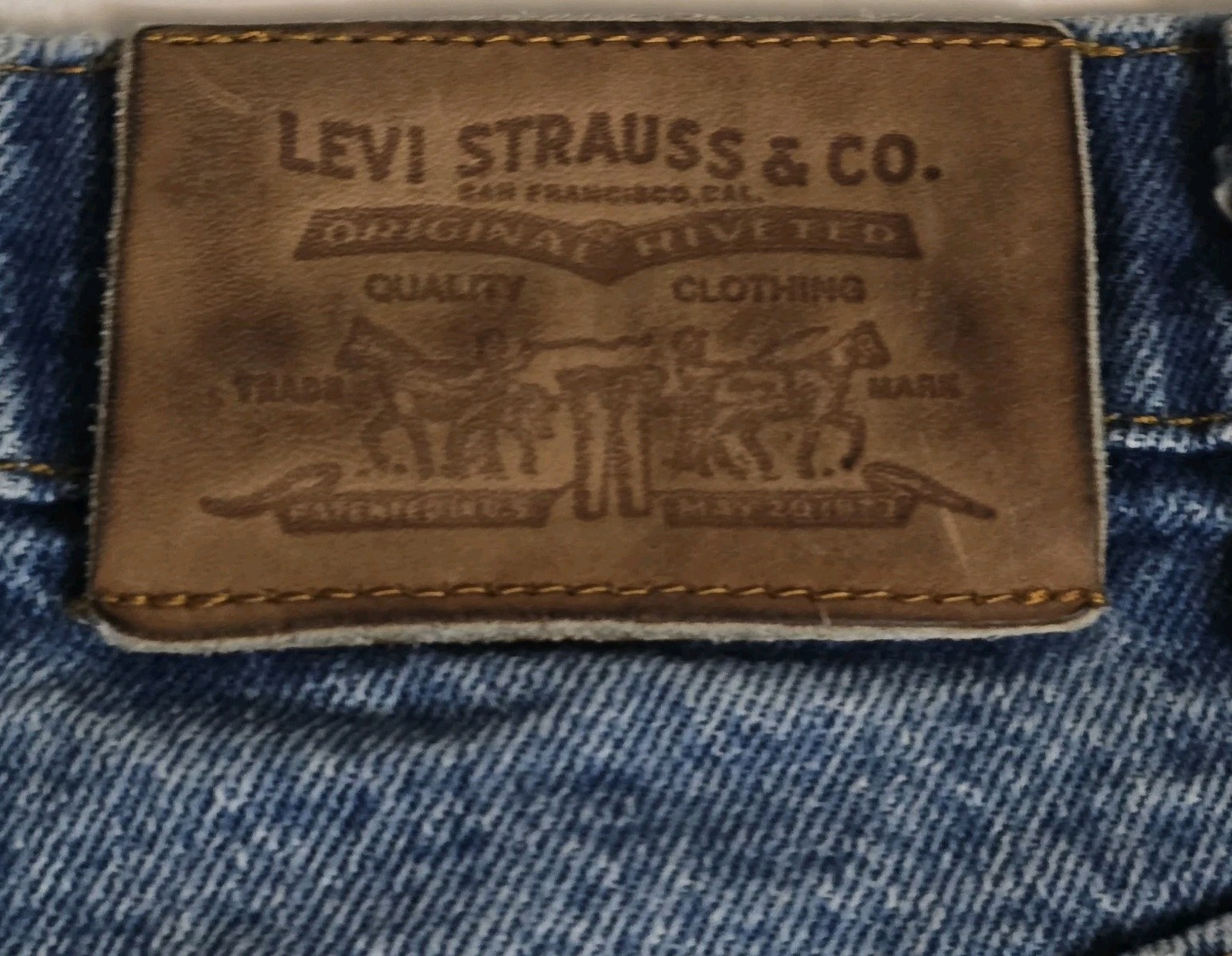 Vintage 80s Levi’s 505 Jeans Orange Tab Frayed Hem 30×27 Straight Leg Made USA