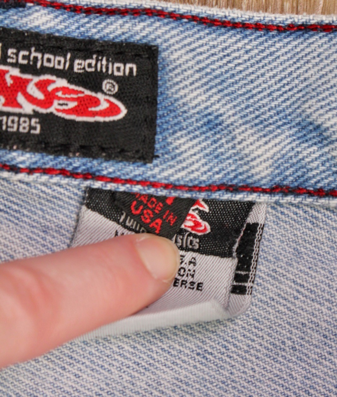 Women’s VTG 1990s JNCO Funky 23 Basics Wide Leg Jeans Sz 11 31×32 90s Light Wash