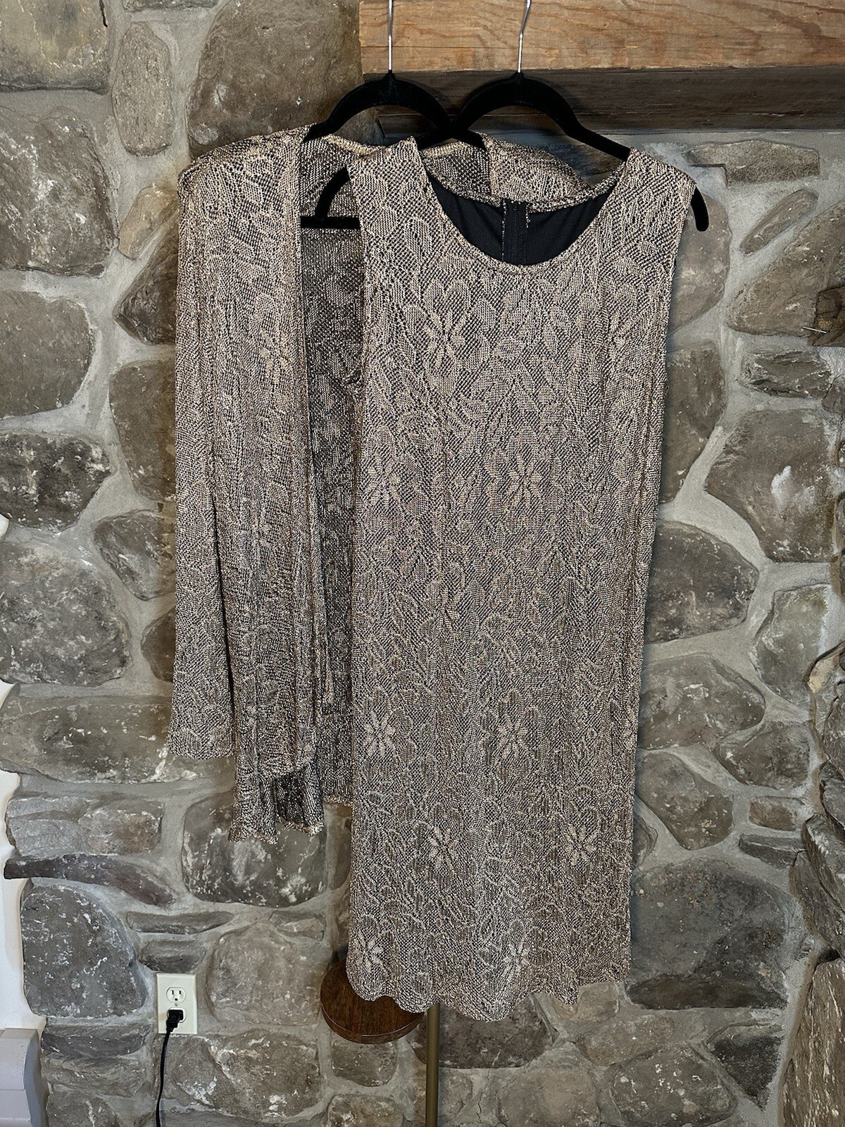 NWT Vintage Sharade Of California Dress & Cardigan – Size 12