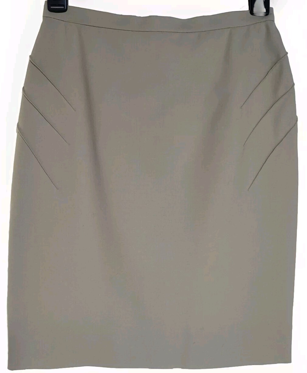 Vintage Valentino Boutique Pencil Skirt 6 Designer Luxury Old Money Minimalist