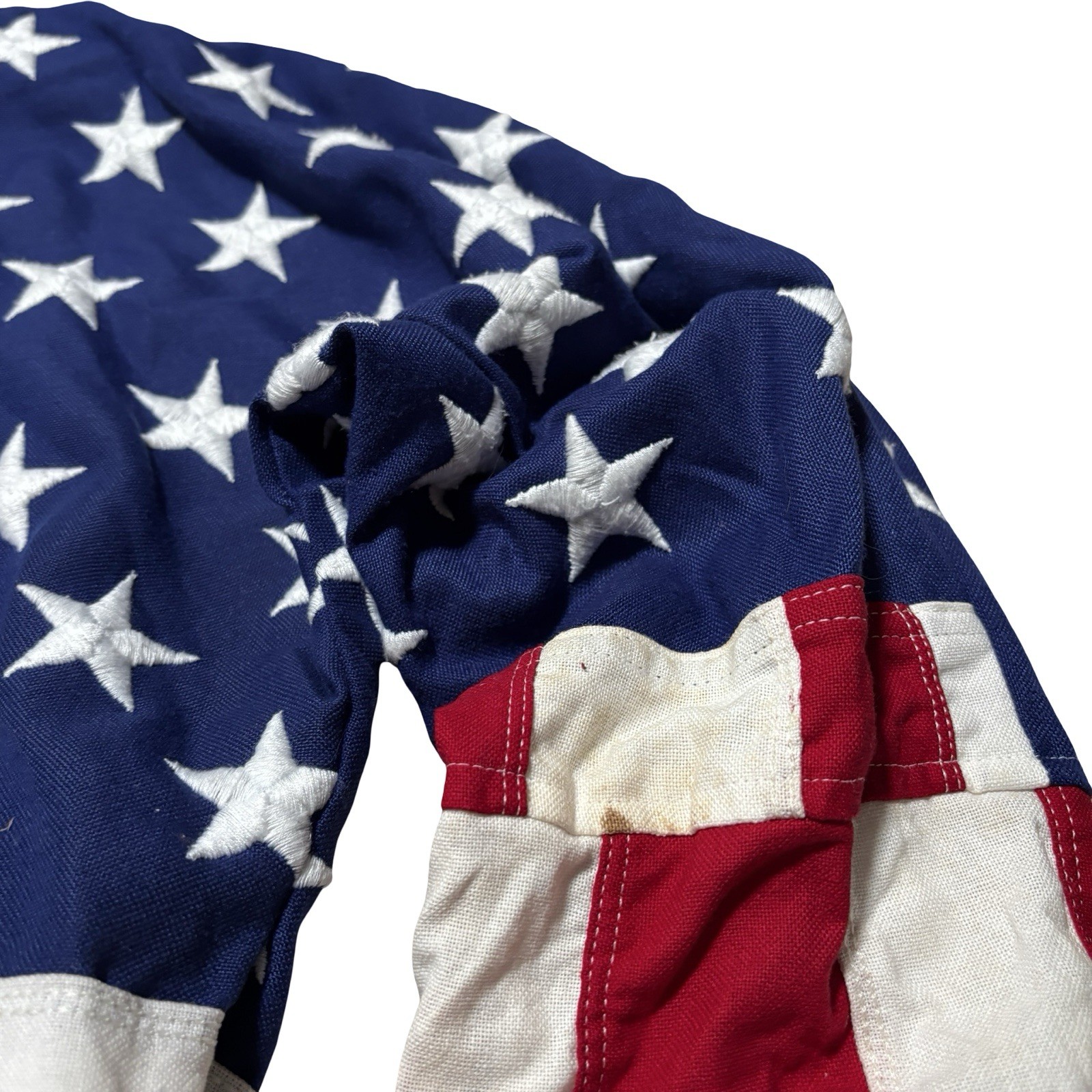 Vintage 90s Limited Edition LTD “The Flag” United States Flag AOP Jacket M 25×24