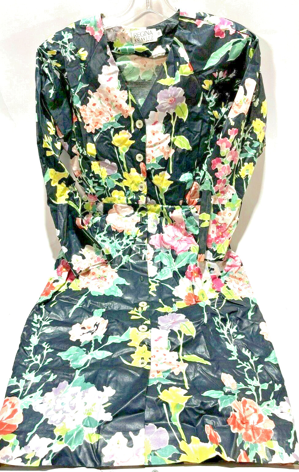 Vintage NY Women’s Dress Floral 80s