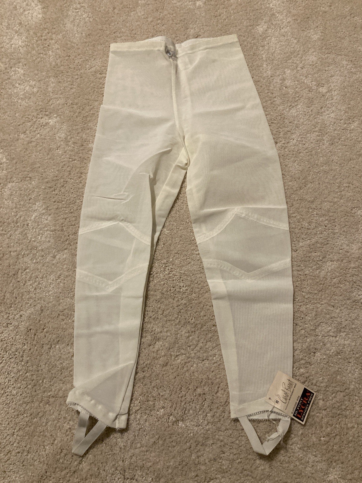 VTG Carol Brent Lycra Spandex Women’s 50s 60s High Waist Shape Wear Leggings