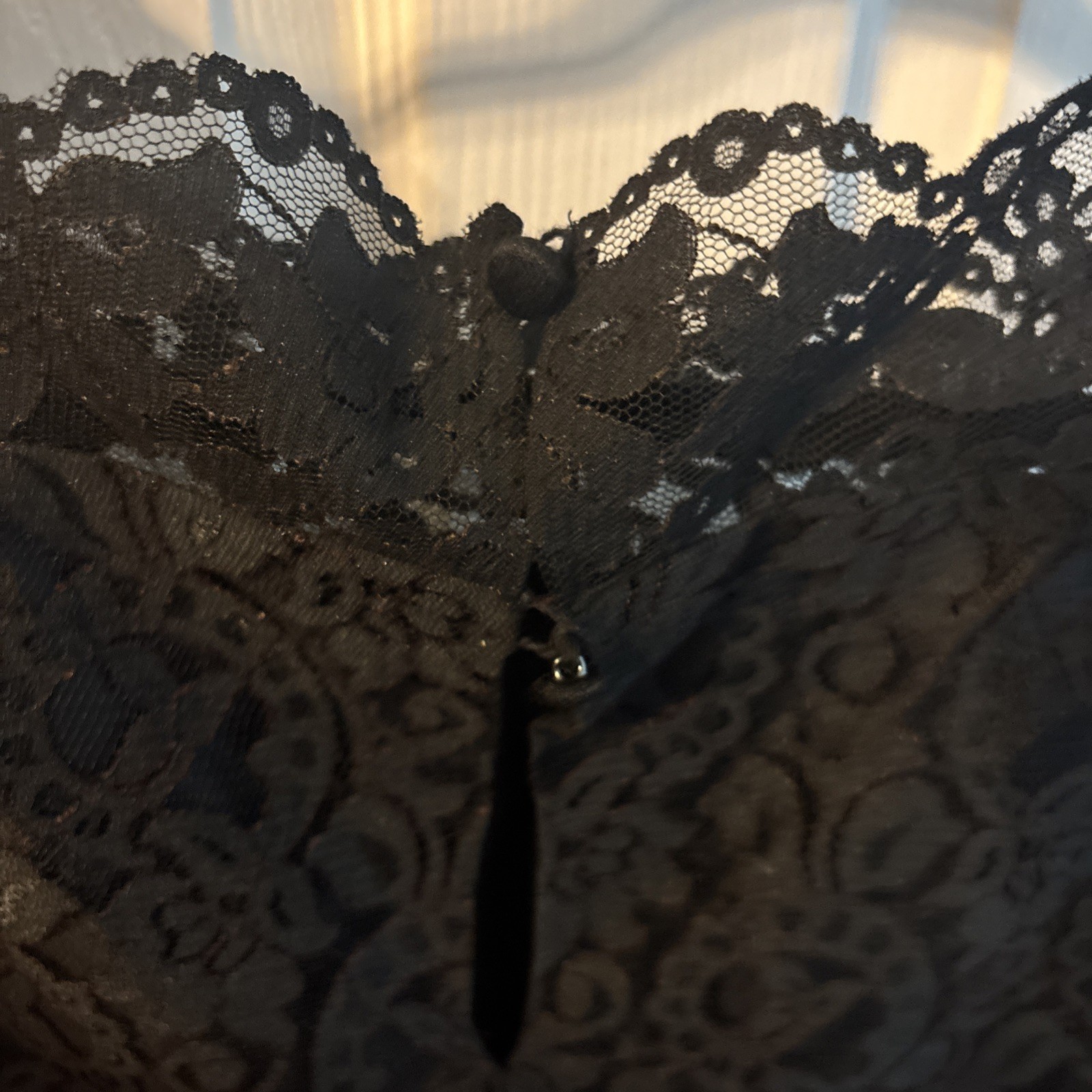 Vintage, Gothic Dress, Wilroy Traveller New York, Black All-LACE Dark Shadows