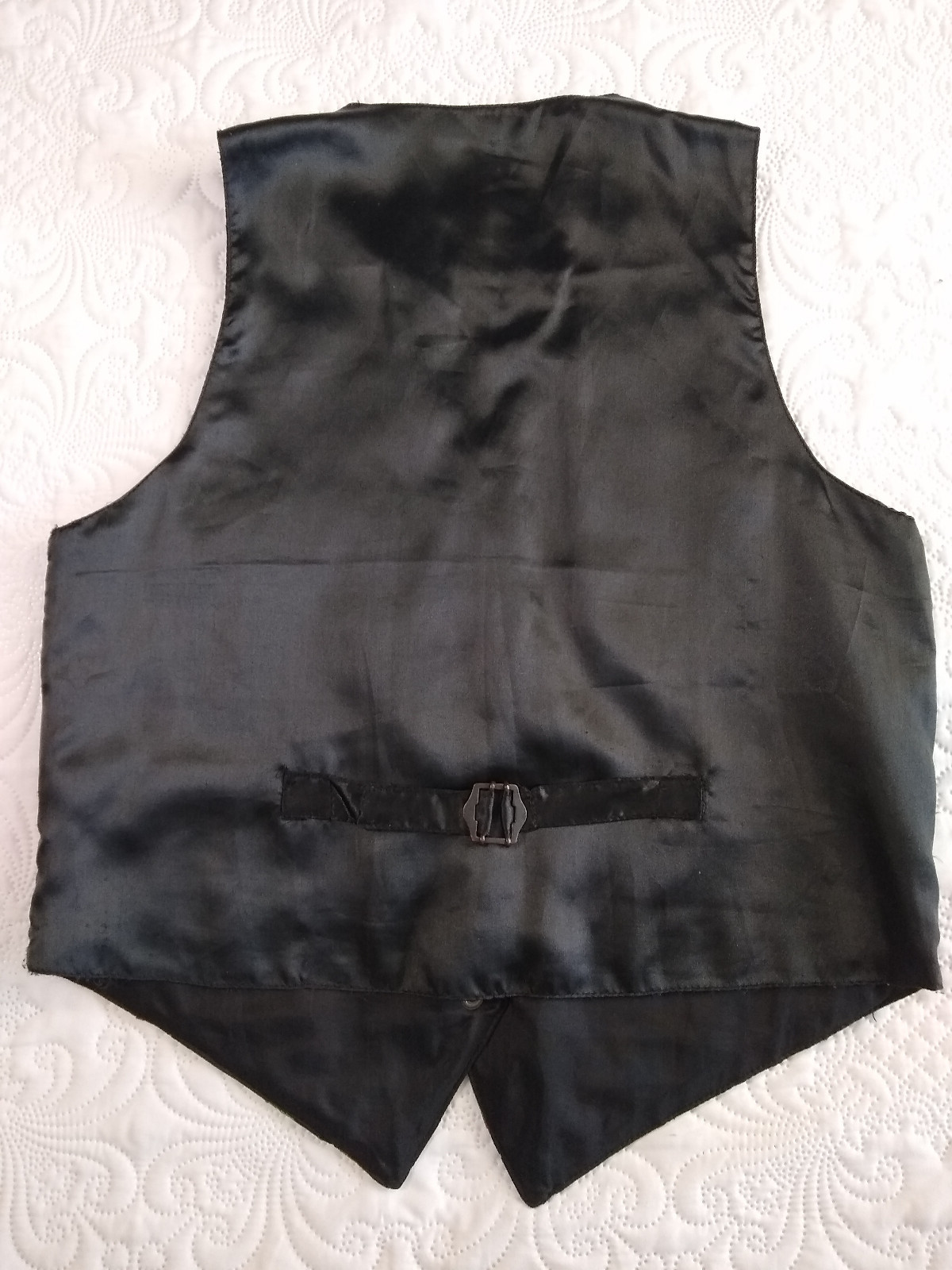Two One Two Suede Leather Vest Womens S Patchwork Embroidery Boho Hippie Vtg