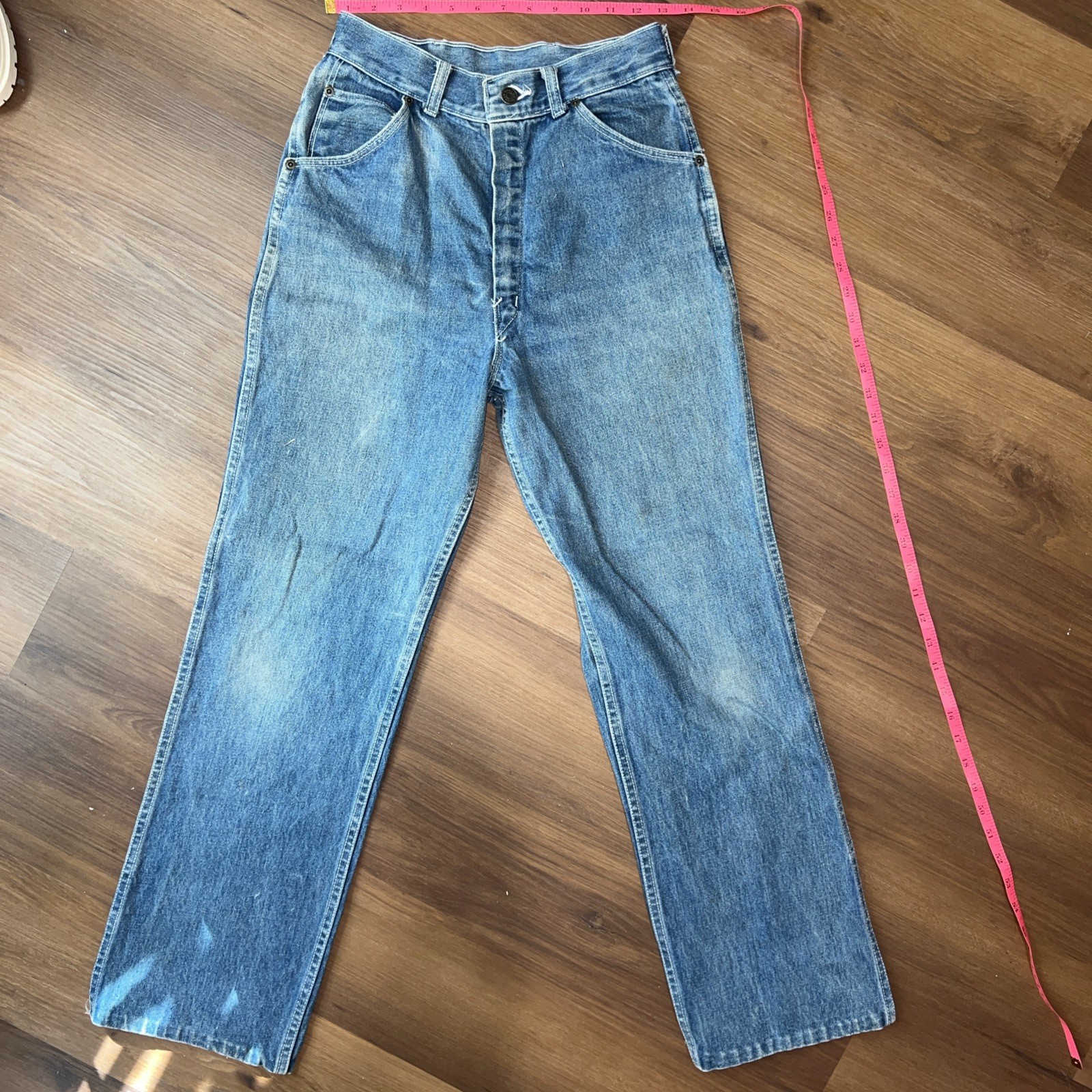 Vintage 70s/80s Women’s Tour De France Dark Denim Jeans Sz 4 High Waisted