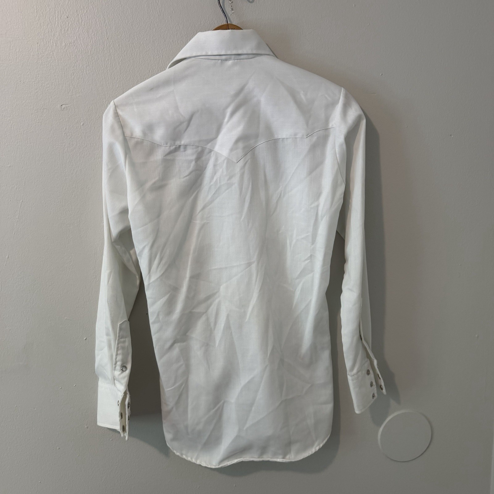 Sears Vintage Western Wear Pearl Snap Size Small