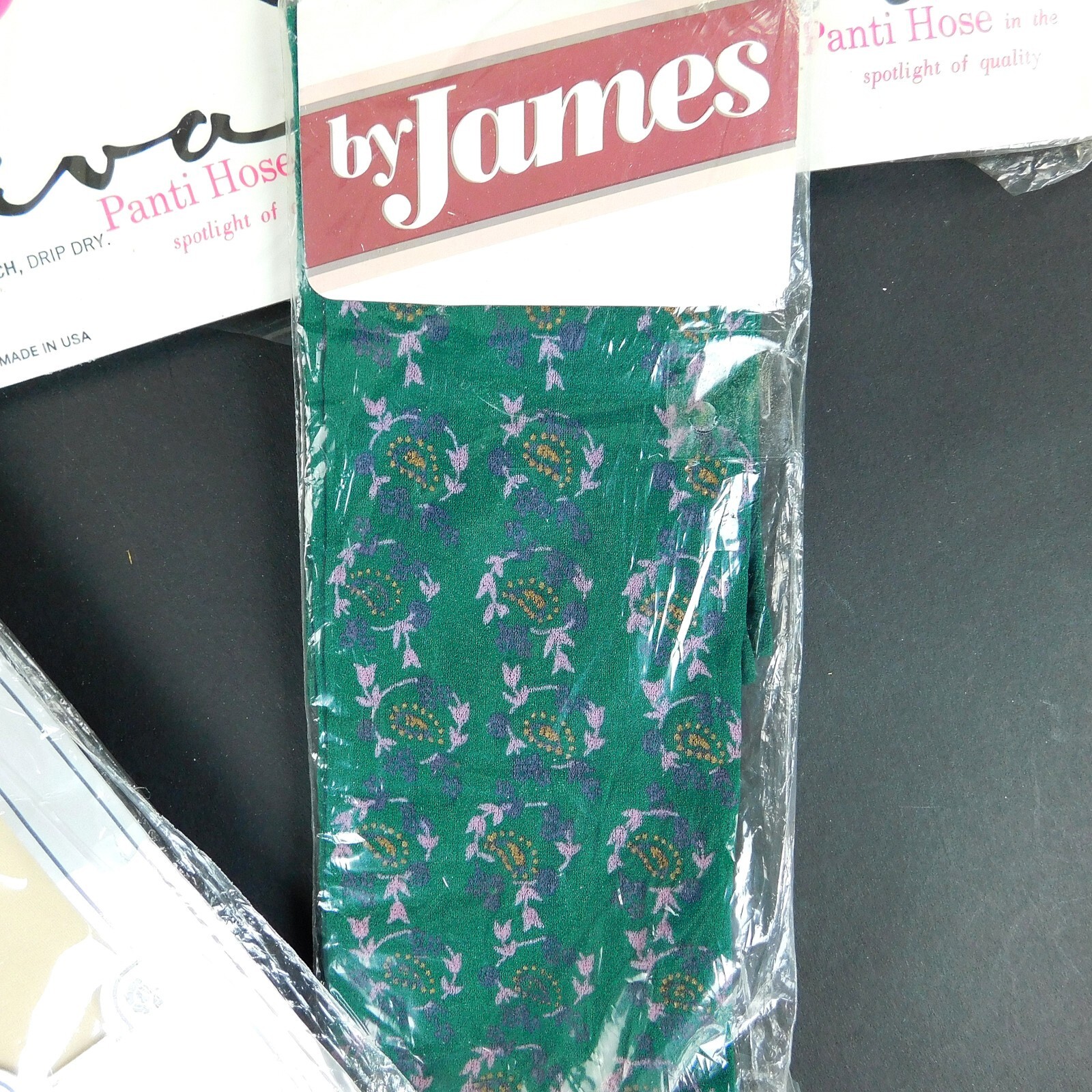 Vintage Panty Hose Petite Lot 7 Knee Hi Lot 2 Various Colors Decorations NOS