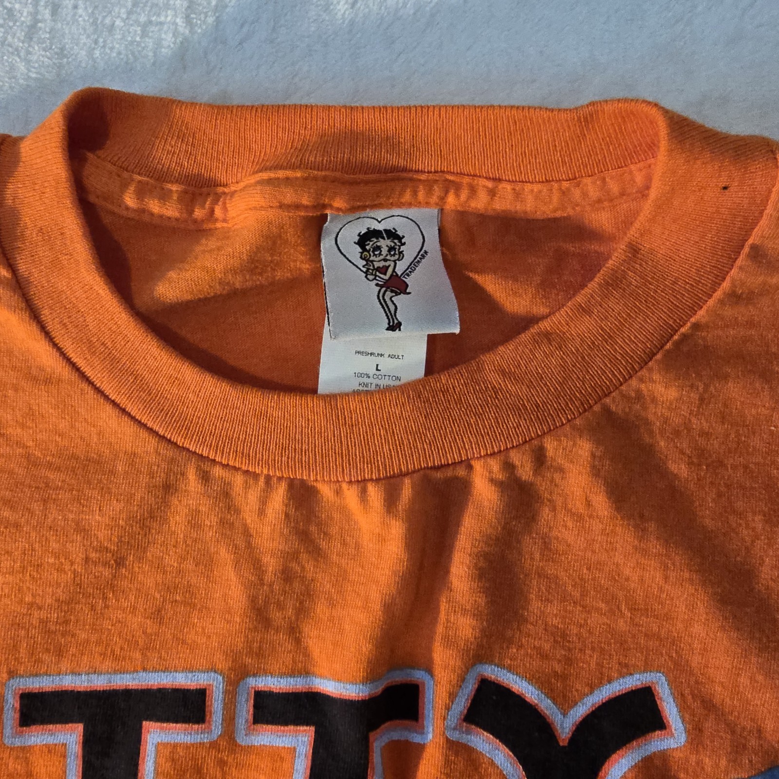 Vintage 2000 Betty Boop Halloween Tshirt Size Large