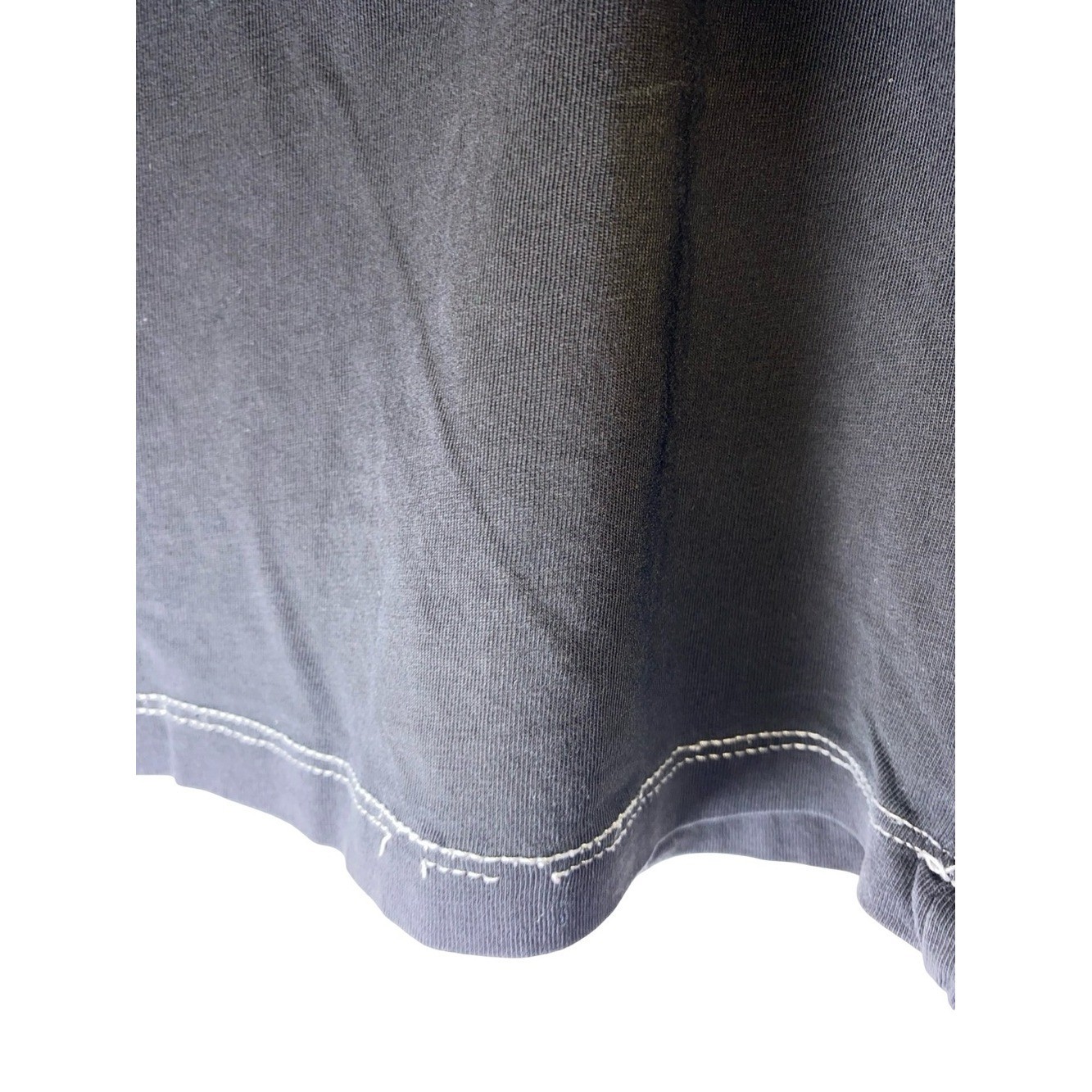 Vintage Y2K True Religion Graphic Tee Black Contrast Stitch Baby Top