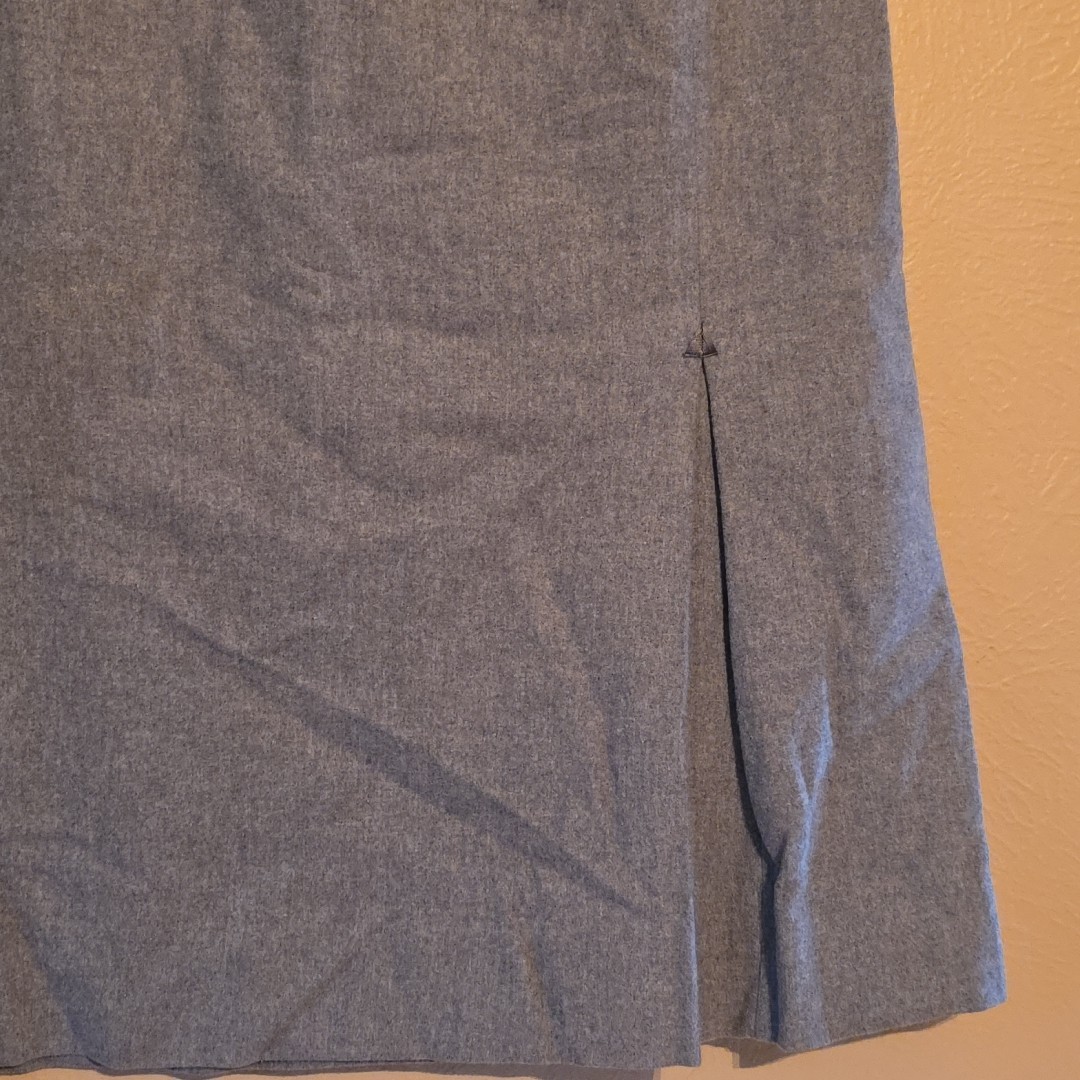 Vintage Evan Picone Grey Skirt Women’s 28-29″ Waist S/M New York Tailored 1980s