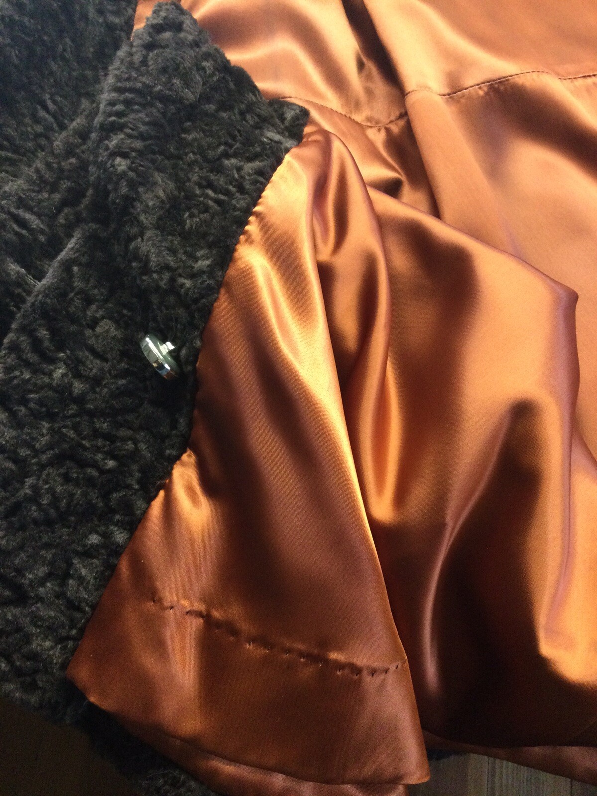 Vintage Women’s Borré Styled By Sportowne Lambs Wool Coat