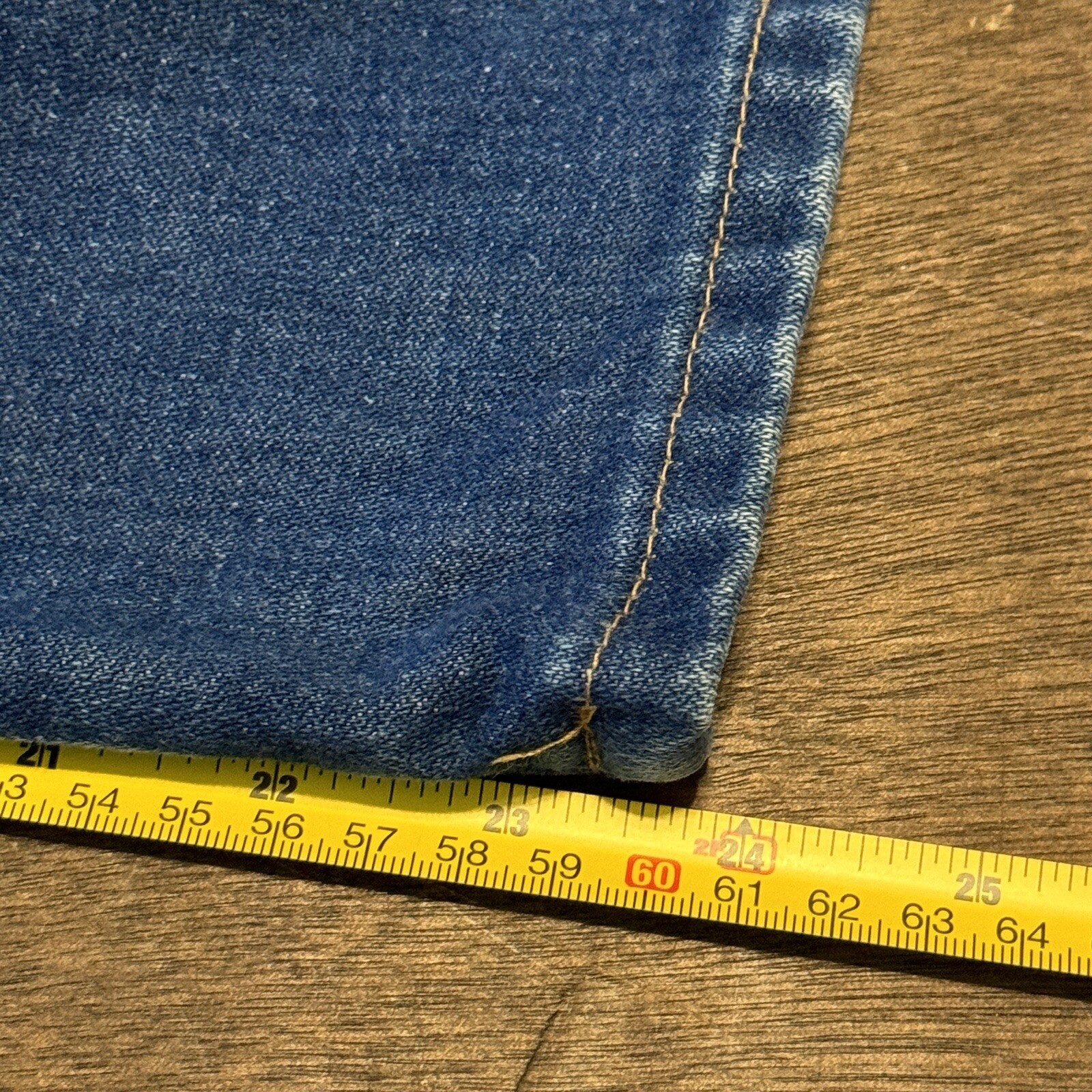 Vintage Wrangler Jeans Denim Kids Sze 10 Slim (23×23) Made In USA talon zipper