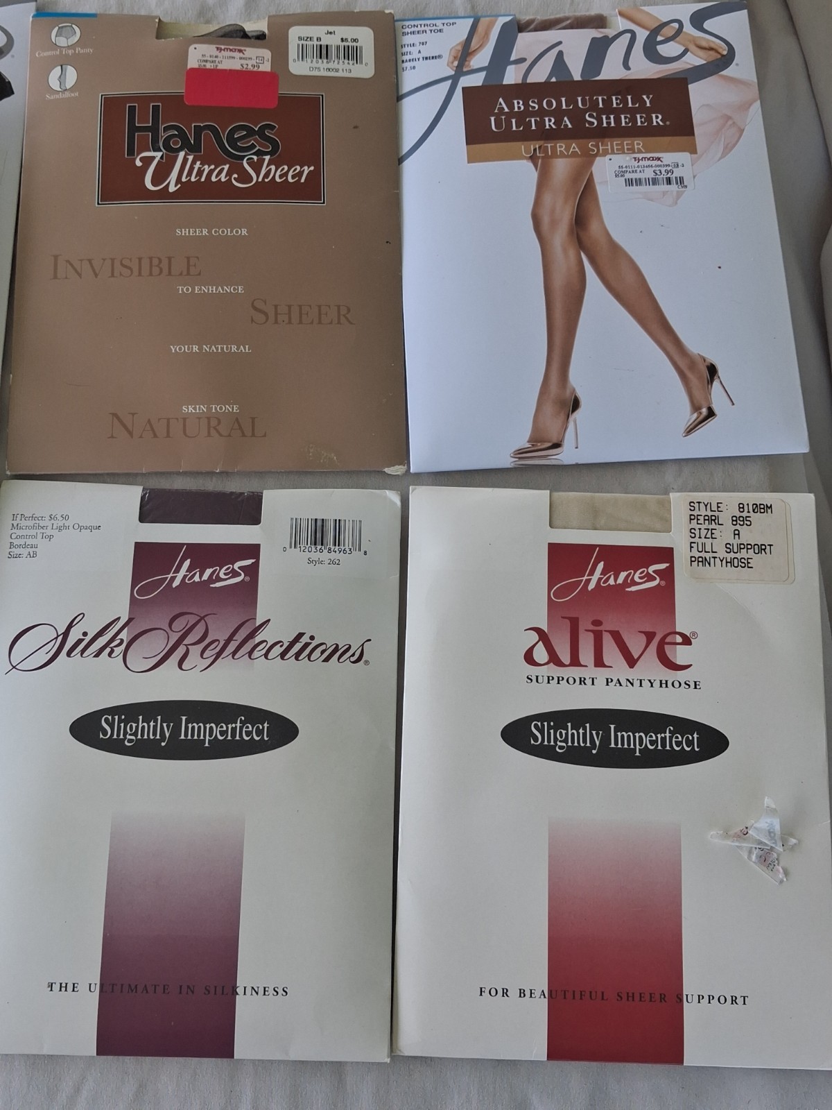 Vtg Lot Pantyhose 30+ Panyhose NEW Hanes, Givenchy, Picone, Size s