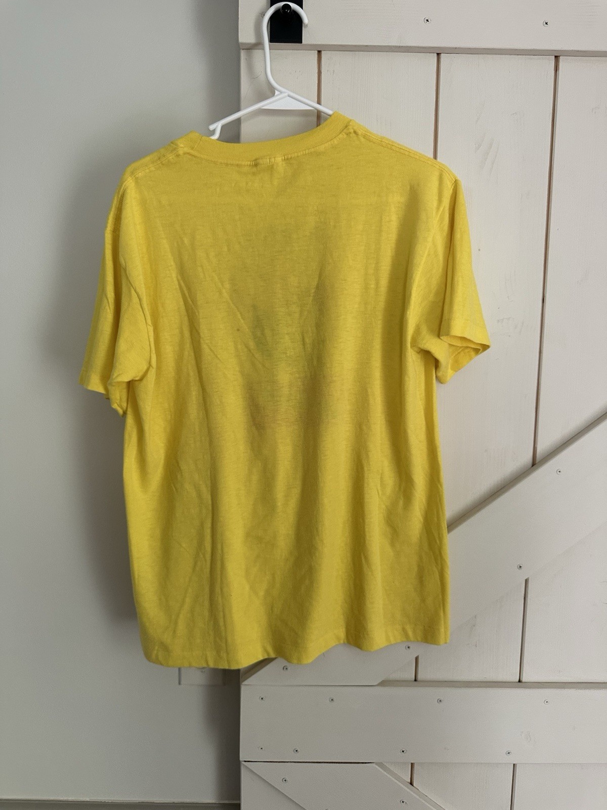 Yellow vintage 70s 80s Bit O Honey Candy cotton t-shirt