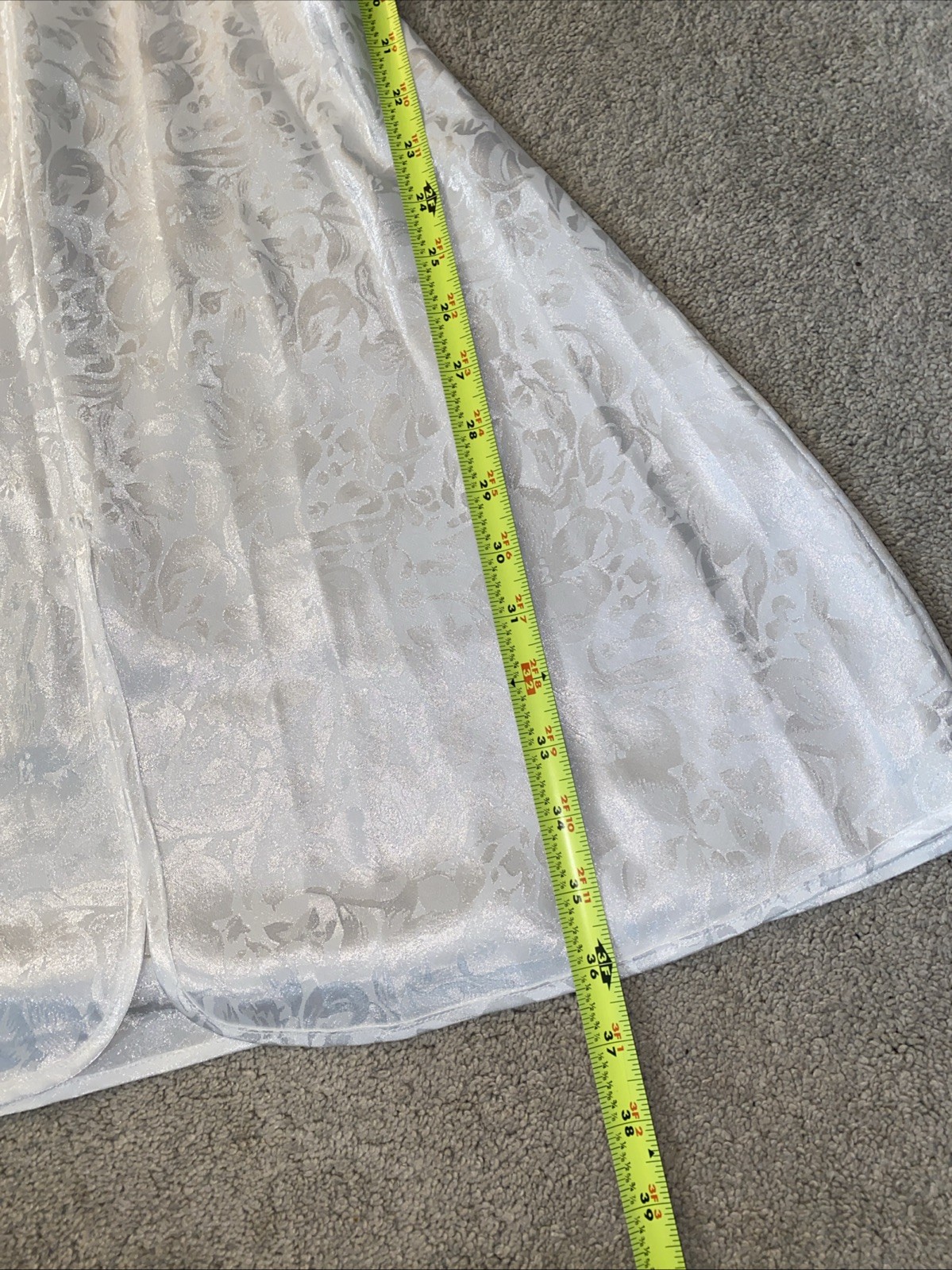 Erika Taylor Vintage Lingerie Nightgown White Small USA Made