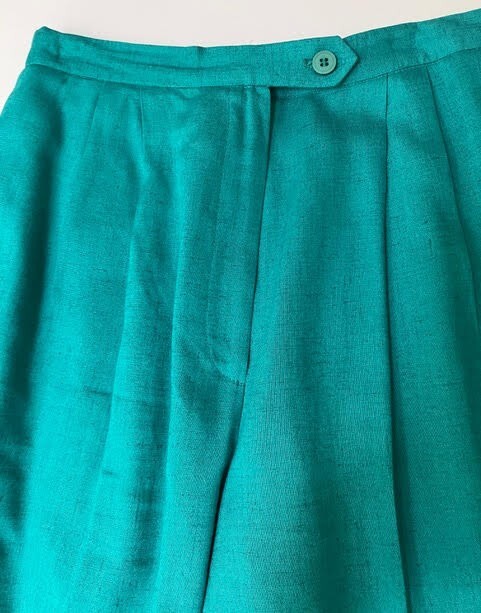 Vintage Jacobson’s Tailored Green Kulots. Size 6.