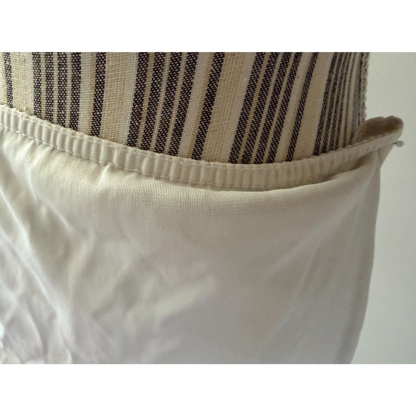 Vintage White Lace Trim Cottagecore Romantic Classy Retro Pin Up Mod Slip M