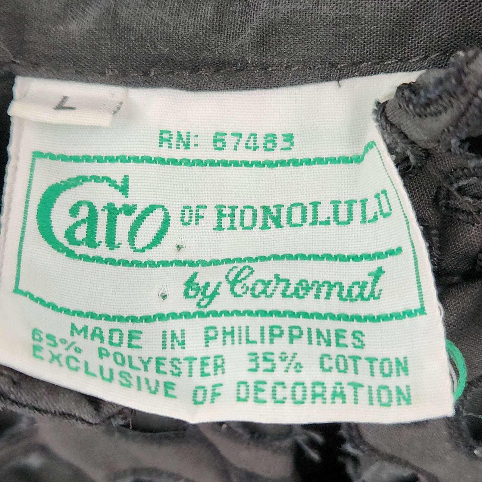 Queen Caro Of Honolulu Vtg Floral Embroidered Applique Jacket Hawaiian Art Wear