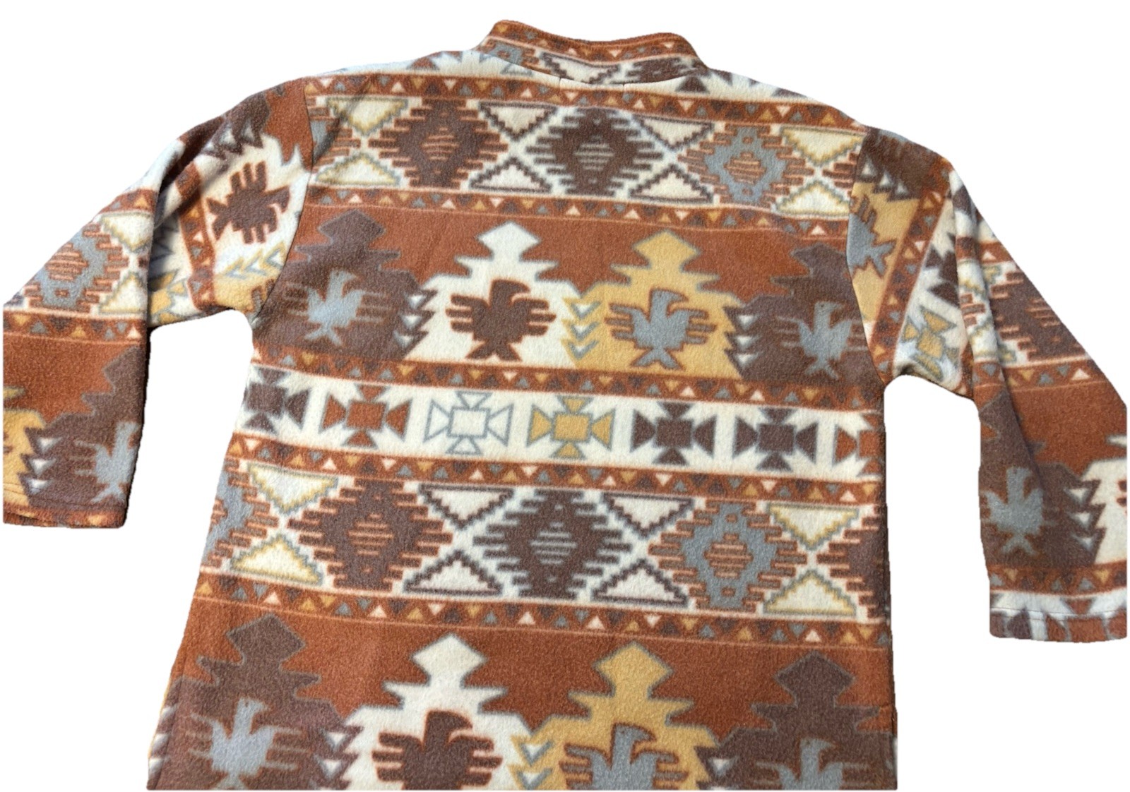 ChinaWear by Morsly Woman’s Size L Fleece Aztec Pullover Vintage Top Ski