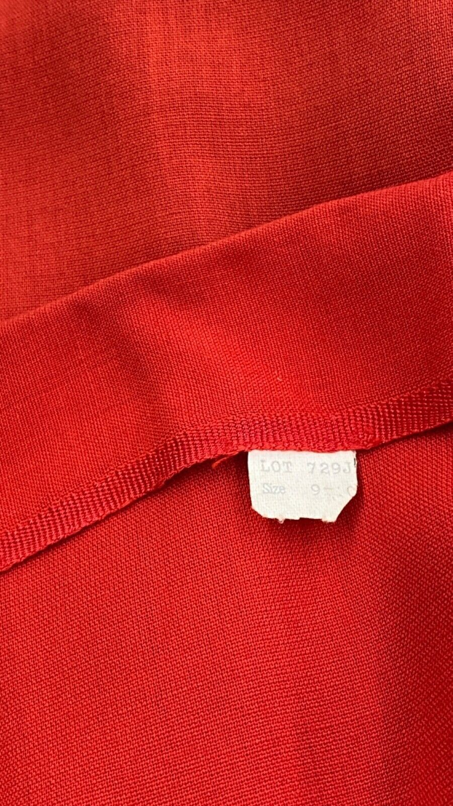 Vintage red 1950s dress set, short sleeve, sleeveless sundress bolero, pin-up XS