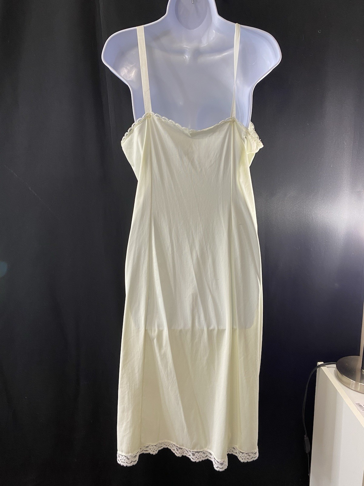 Vintage Wonder Maid Womens Slip Dress Size 38 Slinky Silky Romantic Ethereal USA