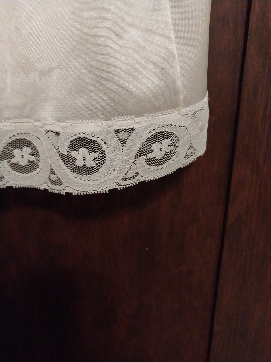 Vintage Camisole Cami Komar 100% Nylon Ivory Lots Of Lace Size 34