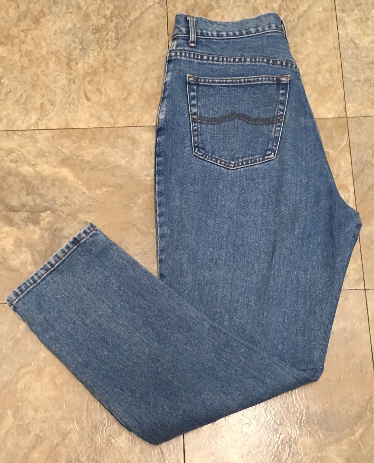Vintage Faconnable Jeans High Waisted Mom Jeans Tapered Leg Size 14 33 in Waist
