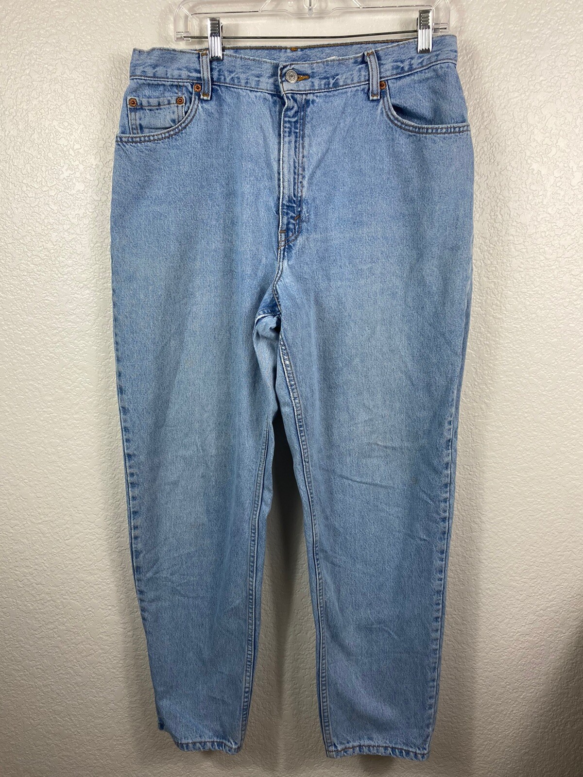 Levi’s Orange Tab Bell Bottom Jeans 26×31 Dark Wash Vintage
