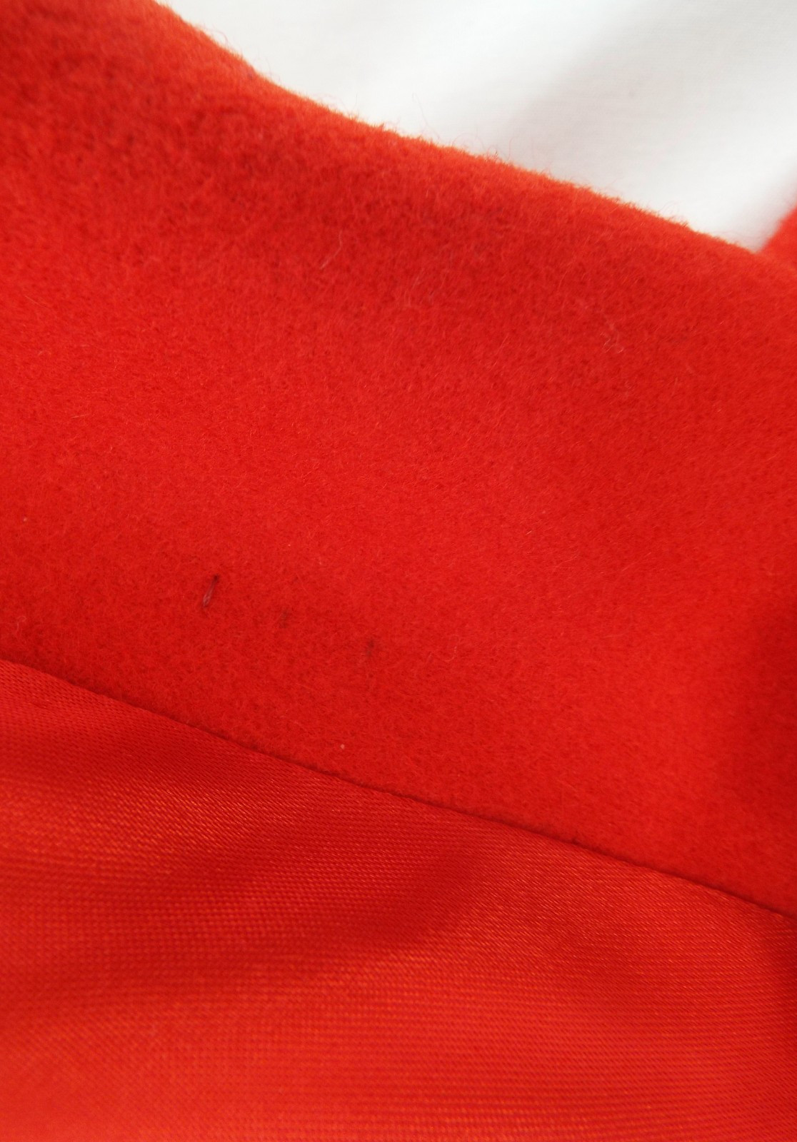 Vintage 1980s KENZO Wool & Cashmere Red Jacket Blazer Coat Size 38 Paris Lined