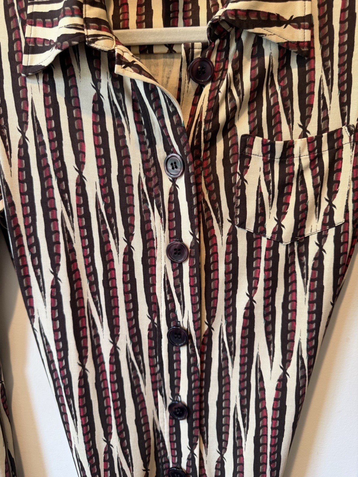 Diane von Furstenberg 100% Silk, Size 6, Retro Dress, Vintage