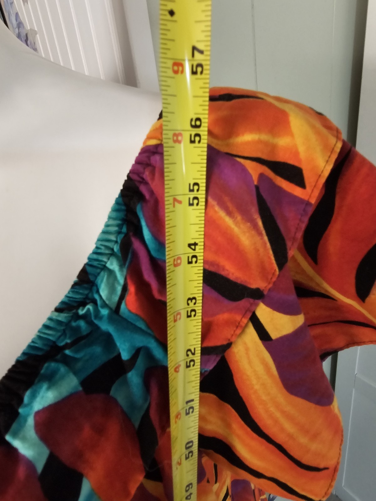 HILO HATTIE Hawaiian Maxi Dress XL 16-20 Tall Best Ruffle Floral Muumuu Vtg EUC