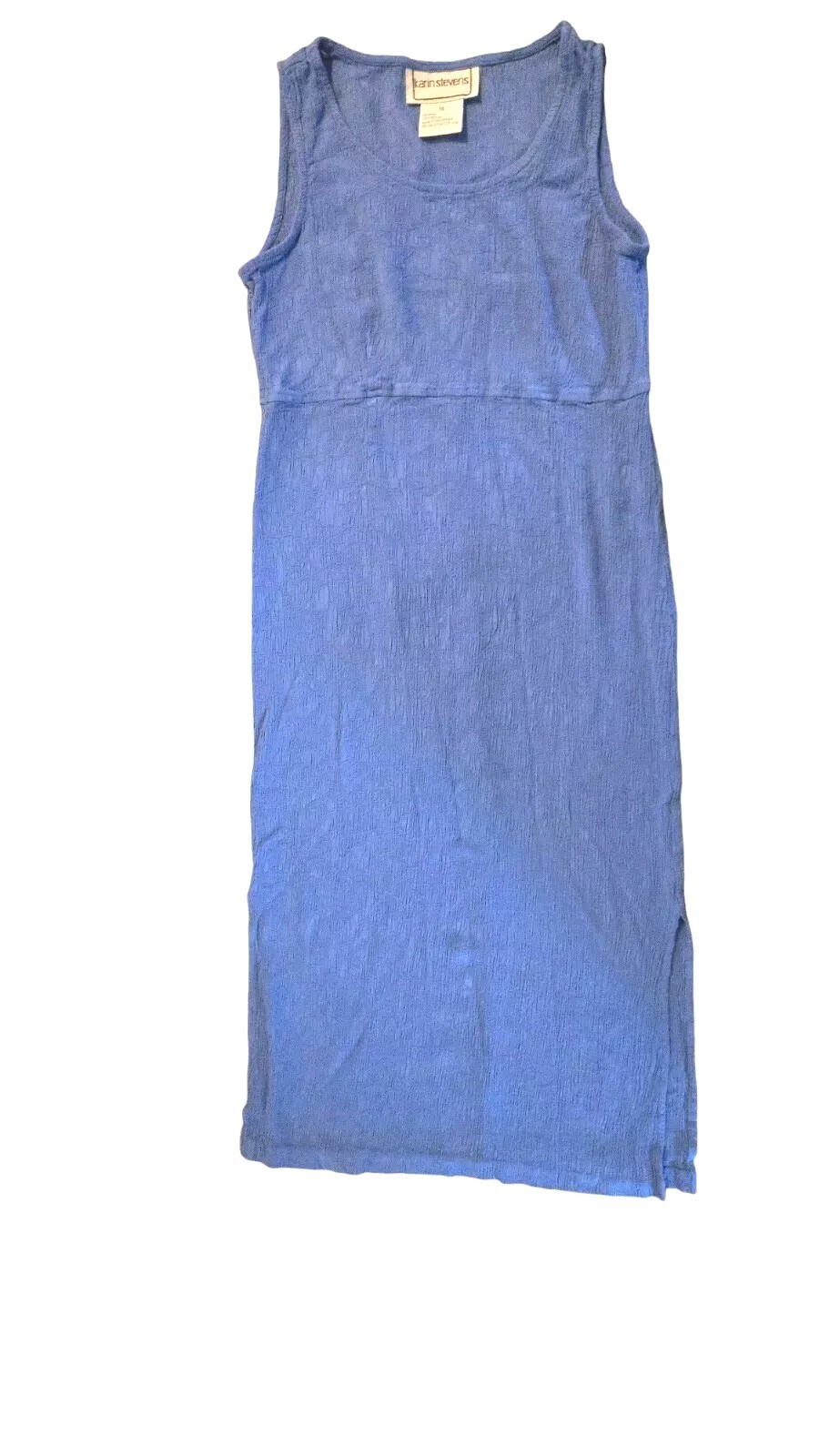 Vintage Karin Stevens Women’s 10 Rayon Maxi Phillipines 90’s Sheath Tank Dress