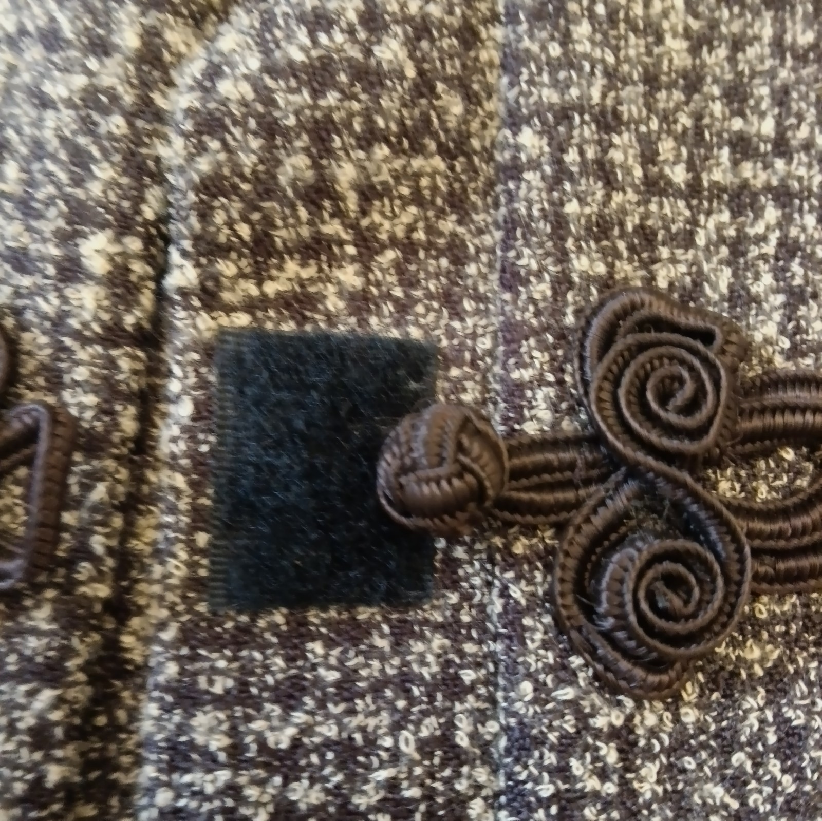 Vintage Danny & Nicole Dress Jacket Intriquit Detail Unique 50’s Style SZ . 8P