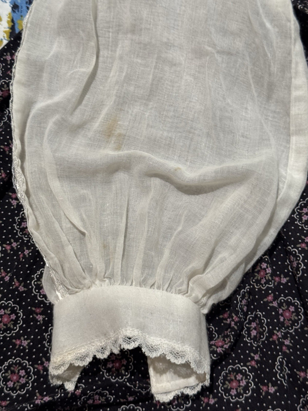 Vintage 70s Gunne Sax by Jessica Floral Maxi Dress Prairie Peasant Size 5
