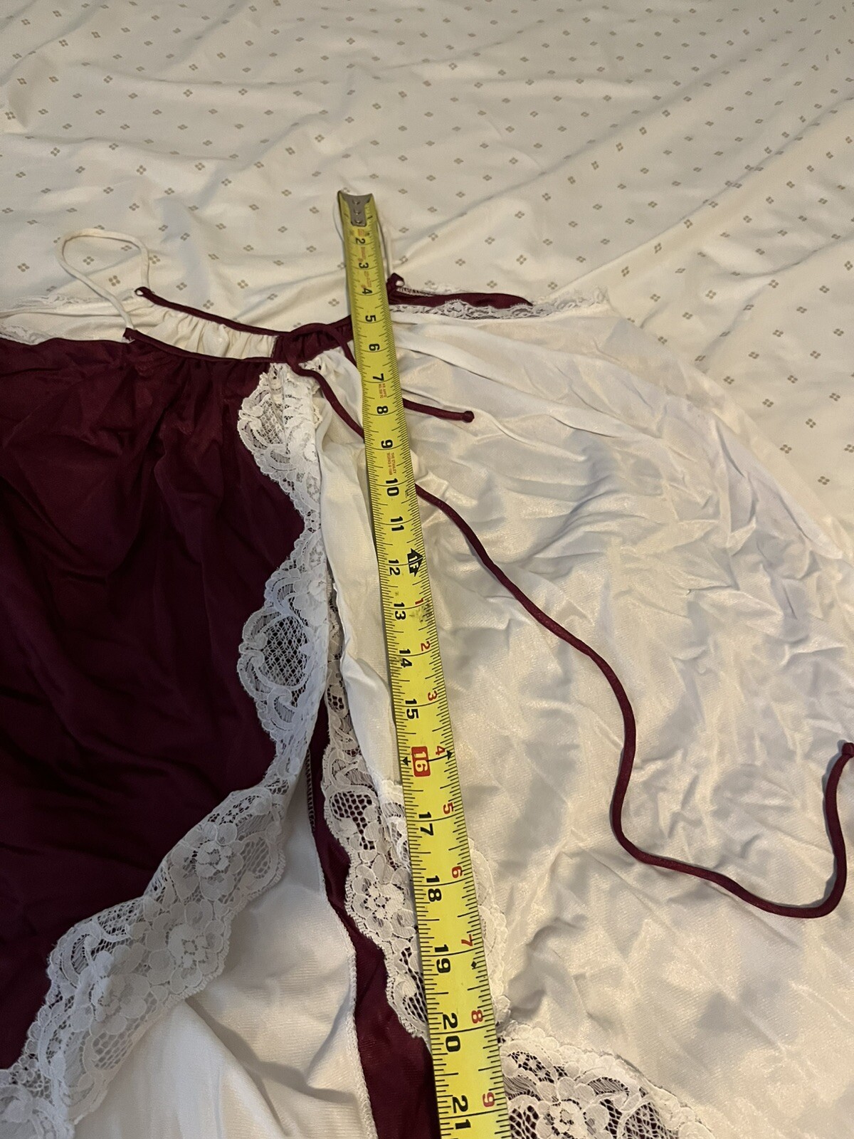 Vintage Tricot Jenelle of California long nightgown rare design SZ S Multicolor