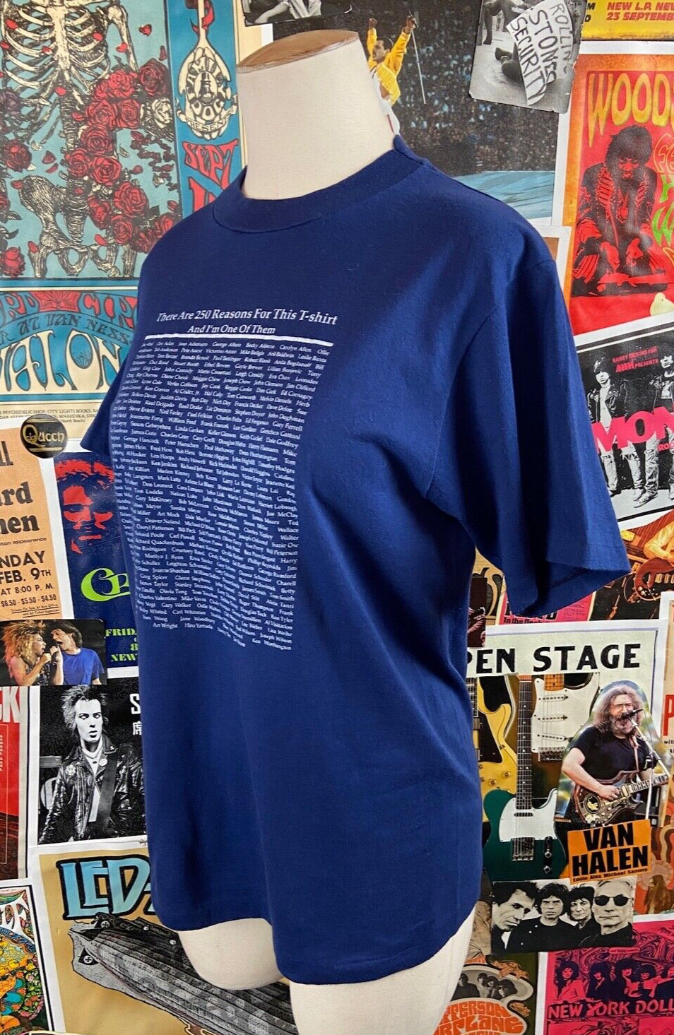 Vintage 80s There are 250 Reasons for This T-Shirt Graduation Hanes Combed Tee