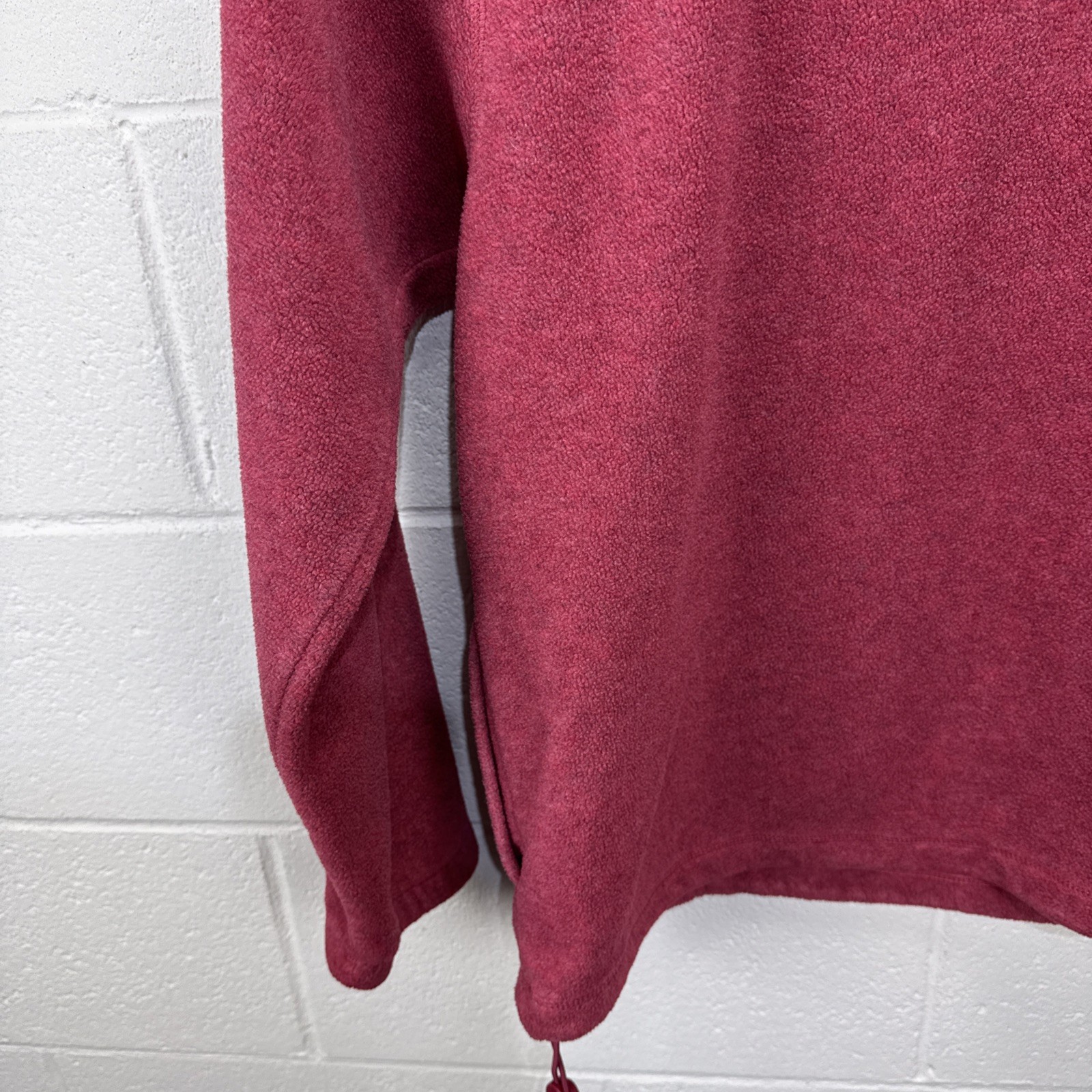 Vintage Northern Reflections 1/4 Zip Pullover Fleece Sweater M Embroidered Cat
