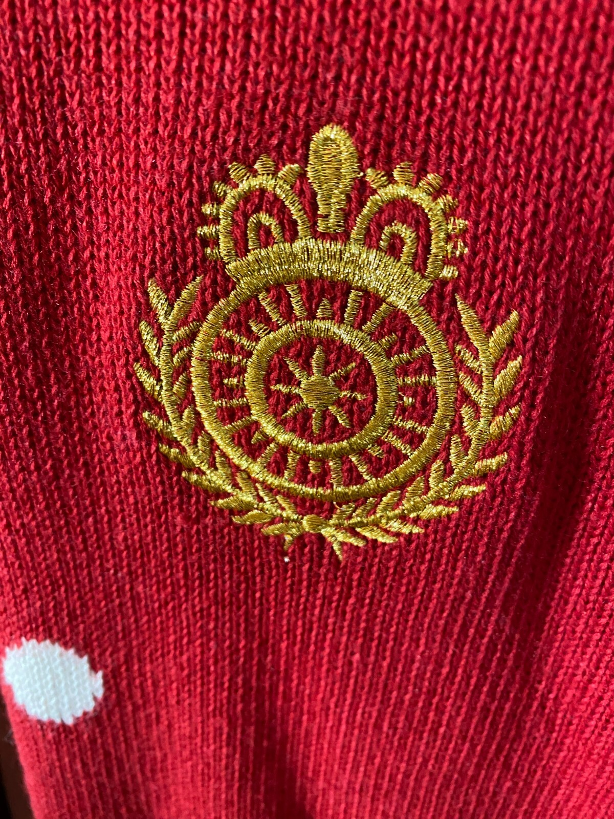 1980s Tunic Sweater-PS-Petite Sophisticate-Red/Gold- MWT -UGLY XMAS SWEATER-SALE