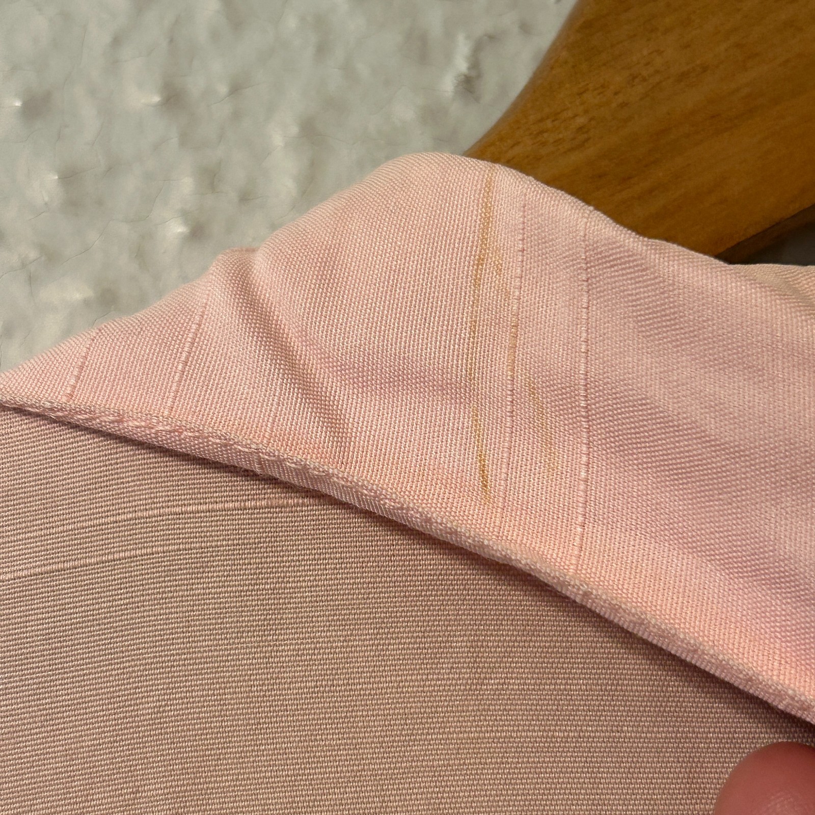 Vtg 1940s 50s Womens Sz L Pink Day Dress Rockabilly VLV Textured Rayon