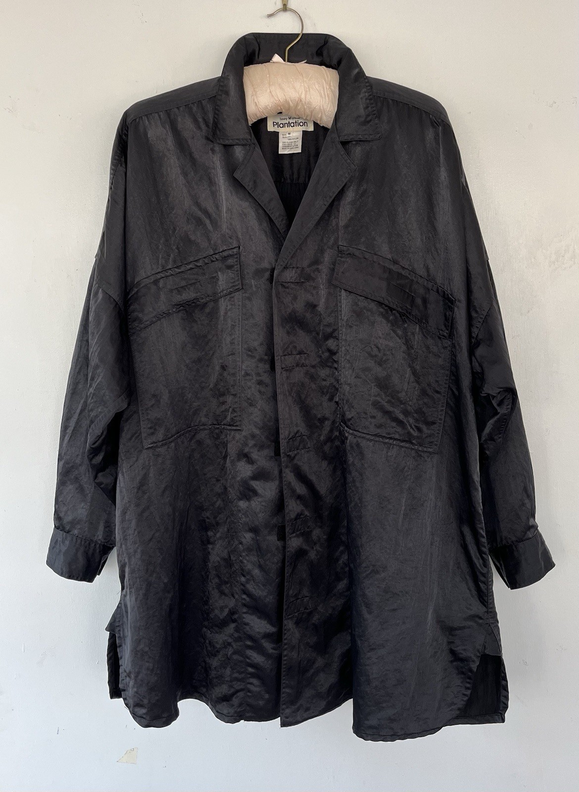 Issey Miyake Plantation Vintage 1980s Over Size Black Dress