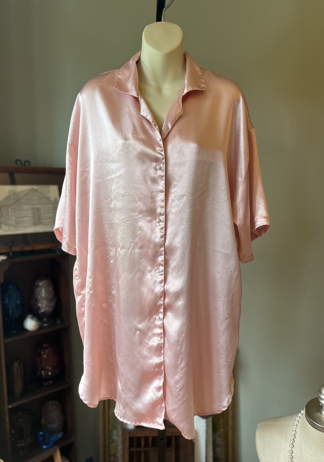 VINTAGE PINK MISFIT LOT #1 ARISTROCRAFT & GOLD LABEL VICTORIAS SECRET NIGHTIES