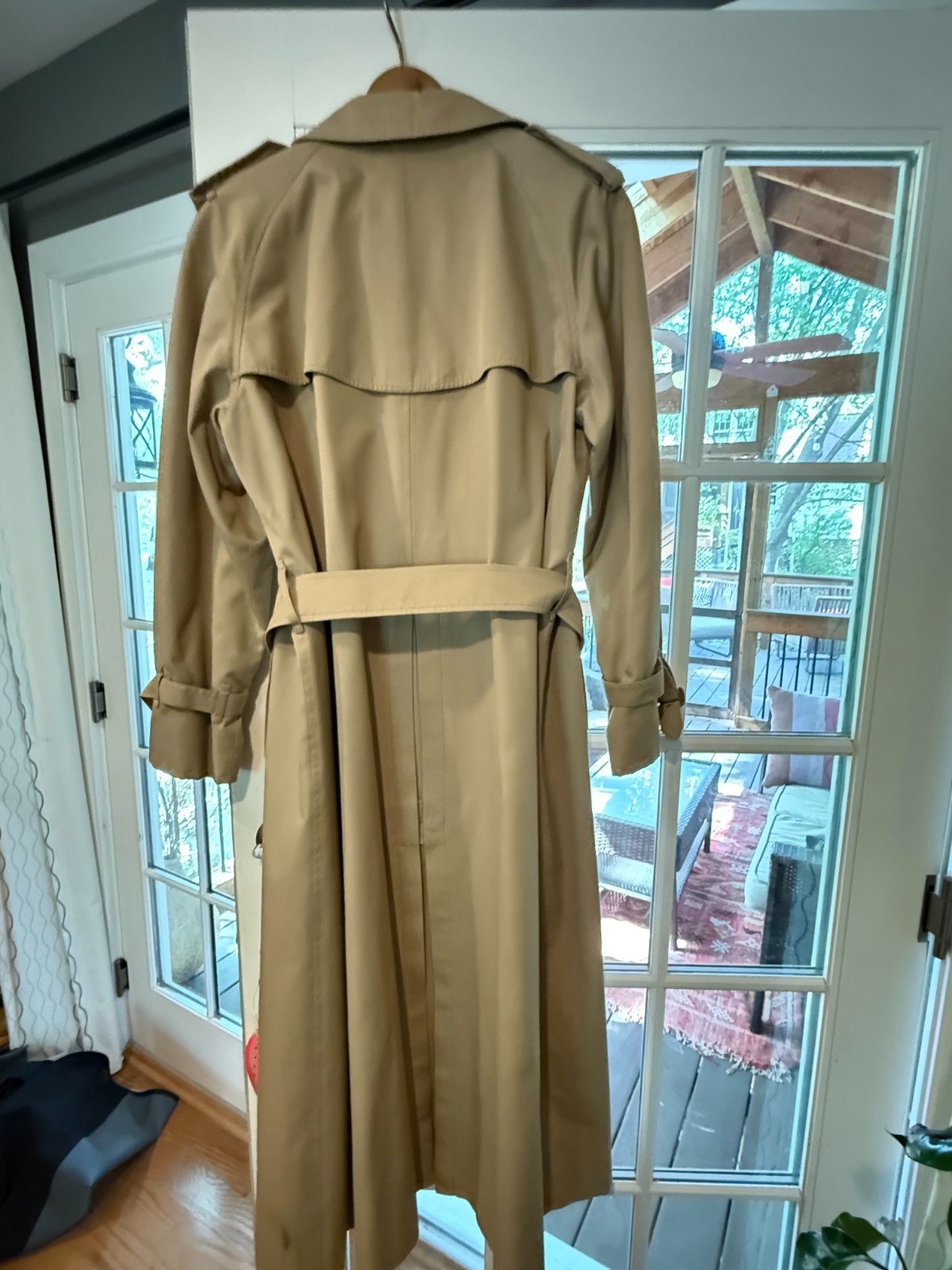 Vintage Burberrys’ Saks 5th Ave trench coat