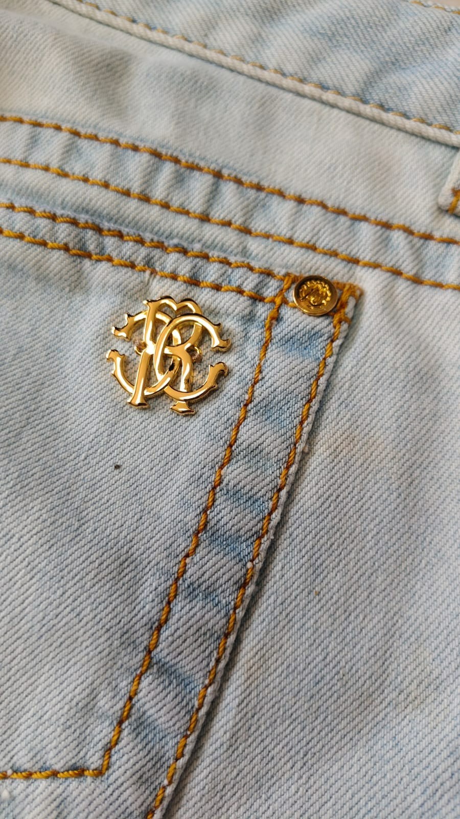 ROBERTO CAVALLI JEANS WOMEN VINTAGE 2010 WOMAN DENIM 00’S JH2626
