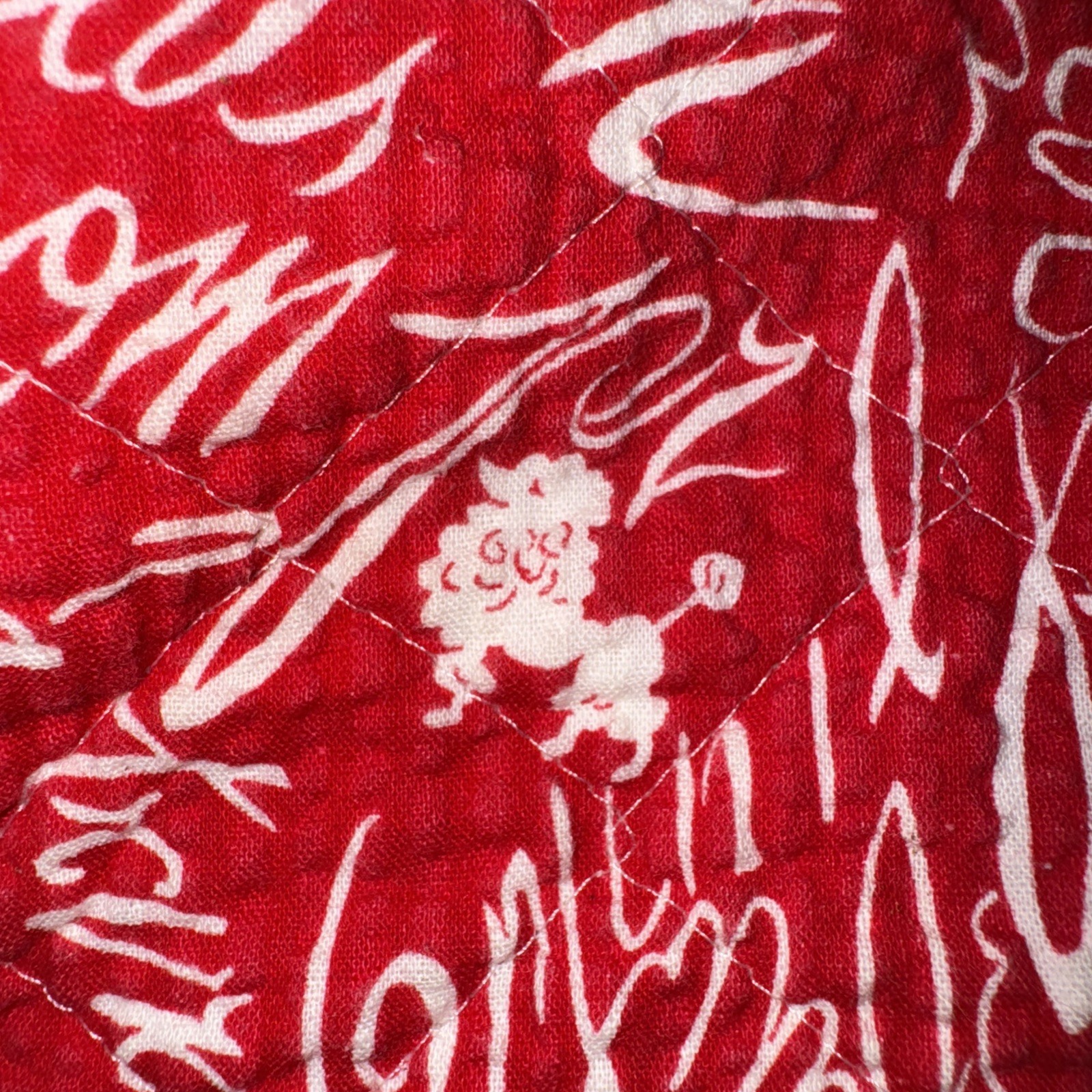 Vintage Red, White Rothley Quilted Jacket 1960’s Or 1970’s???